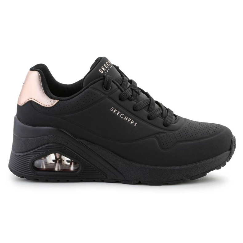 Skechers Uno Wedge - Hi Steps 177520-BBK kengät musta