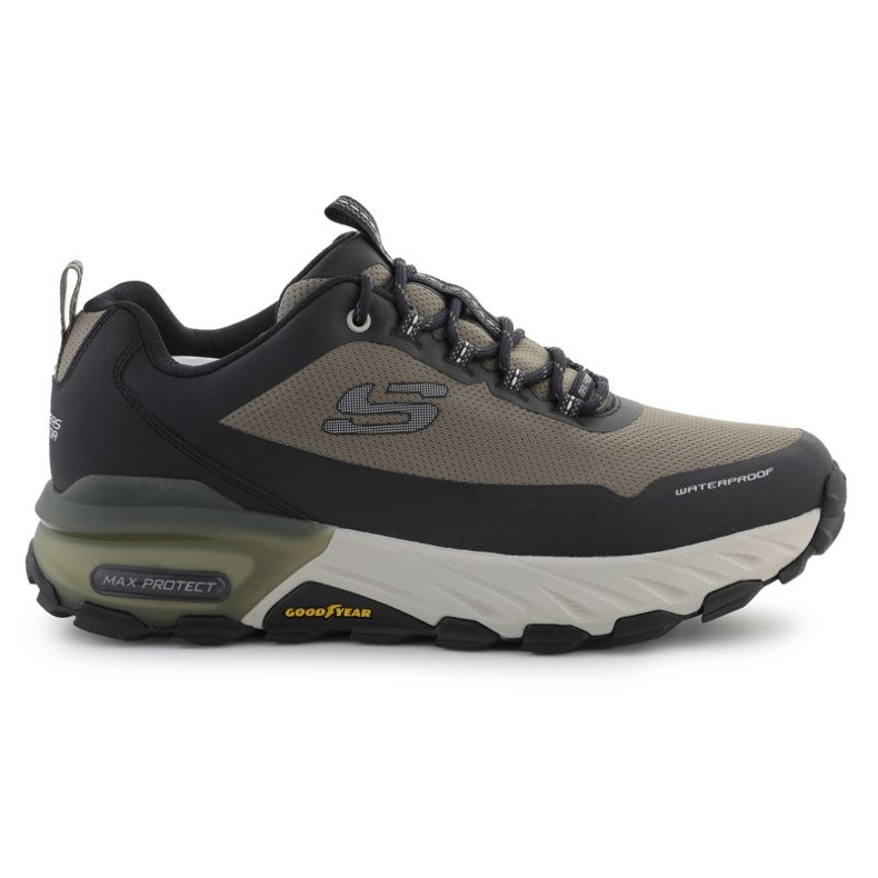 Skechers Max Protect Fast Track -kengät 237304-OLBK vihreä