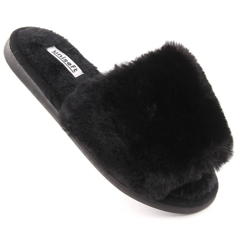 Kotitossut turkisella Unisoft 6644 musta