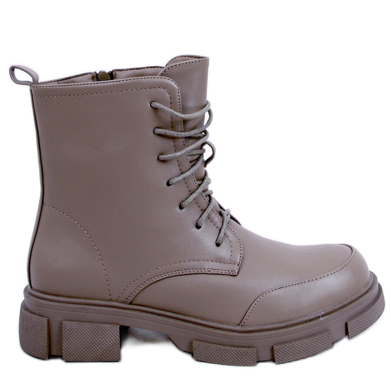 Nauhalliset saappaat, eristetty turkista vihreä