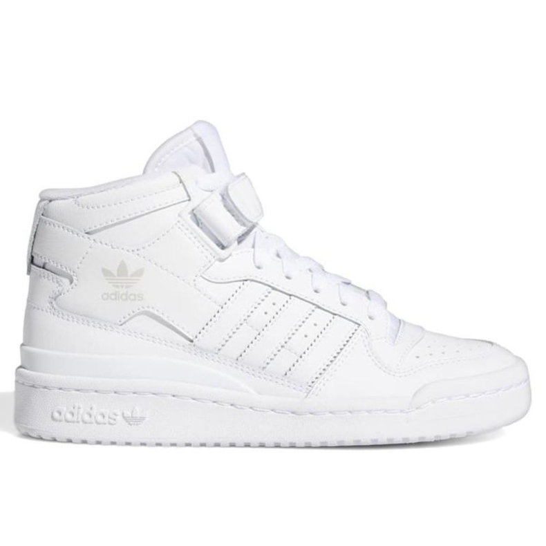 Adidas Forum Mid FZ2086 urheilukengät, valkoiset valkoinen