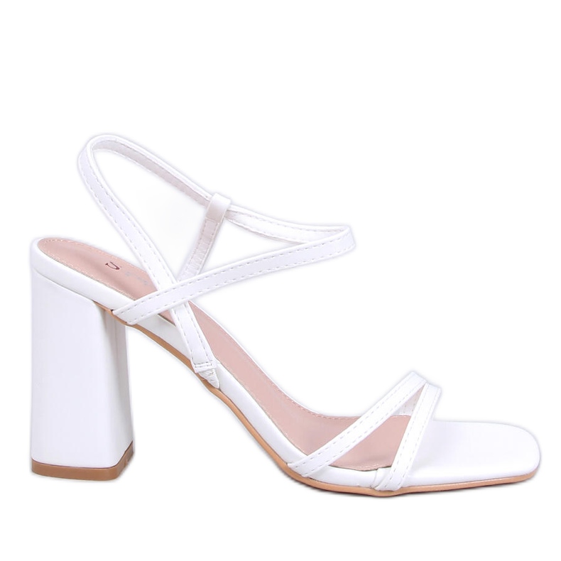 Seastar Valkoiset vakaakorkoiset sandaalit valkoinen