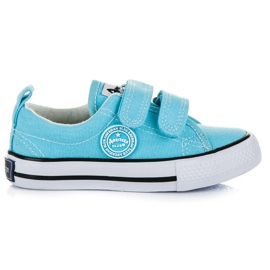 American Club Siniset Velcro-lenkkarit sininen