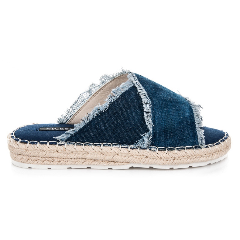 Vices Espadrilles denim -tossut sininen