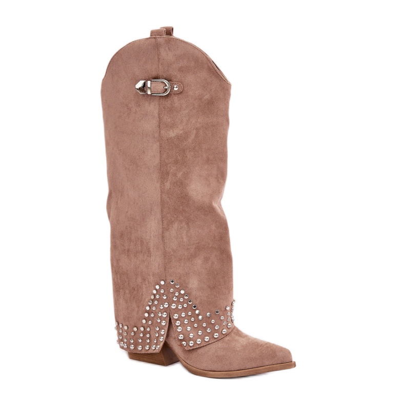 Step in style Saappaat Malli Iveliri LQ-135 Dark Beige - Astu tyyliin