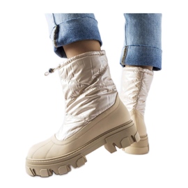 Beiget lumisaappaat Cendrillon-mansetilla - Solea