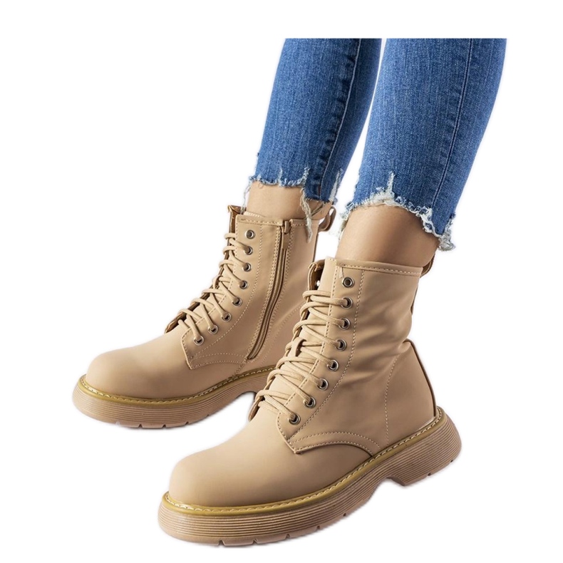 Tummanbeiget klassiset saappaat Benvenuto - Solealta