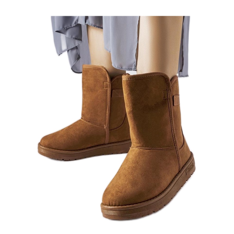 Ruskeat lumisaappaat Big Star KK274616 - Solea