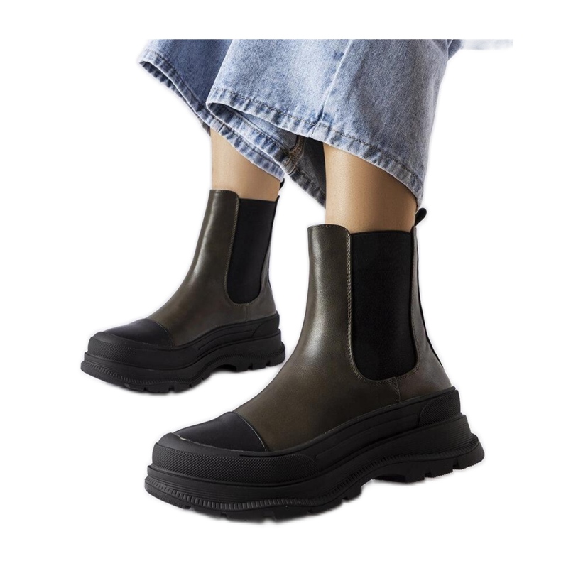 Belluccin vihreät alustasaappaat - Solea