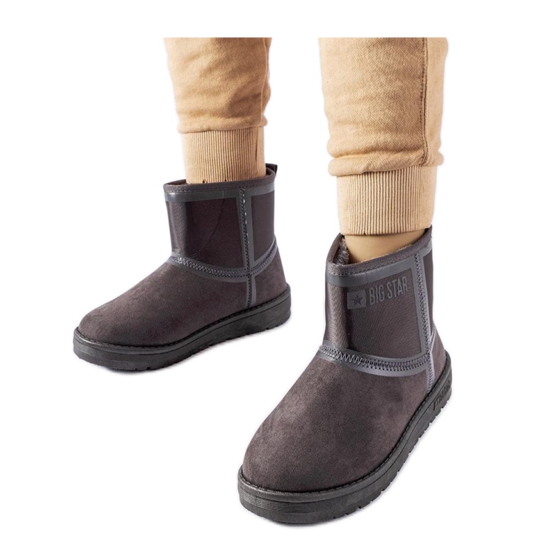 Naisten lumikengät Big Star KK274615 harmaa