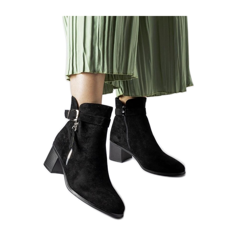 Bédard - Solean mustat matalakorkoiset nilkkurit