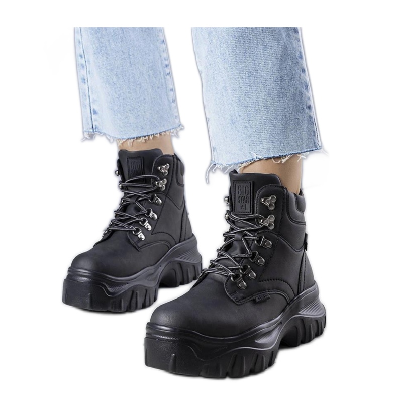 Big Star mustat saappaat KK274368