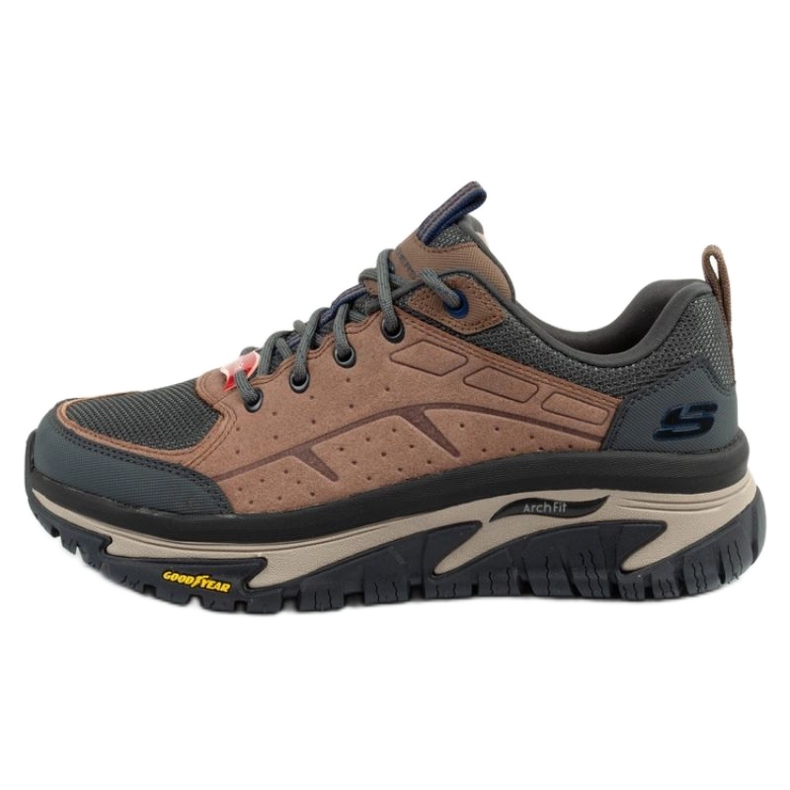 Skechers Arch Fit Road Walker-Vernal 237488/BRMT -kengät ruskea