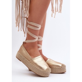 Step in style Espadrilles Malli Tailesse C-285 Gold - Astu tyyliin keltainen