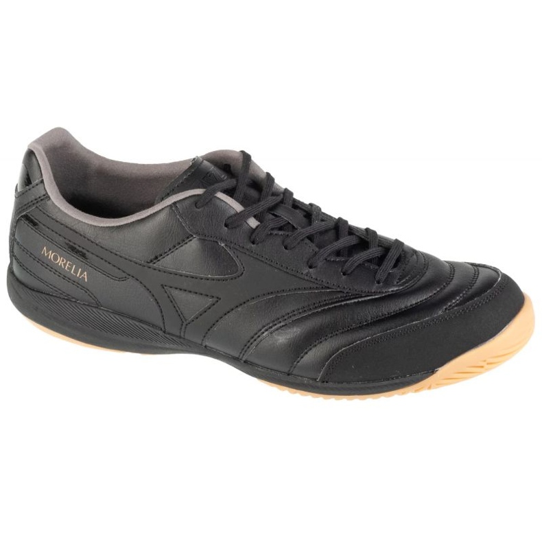 Mizuno Morelia Sala Pro Q1GA241300 jalkapallokengissä musta
