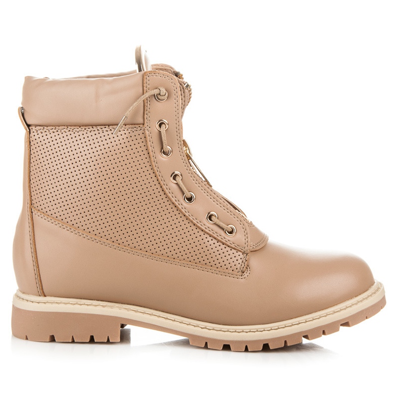 Vices Trappers kiinnitetään vetoketjulla ruskea