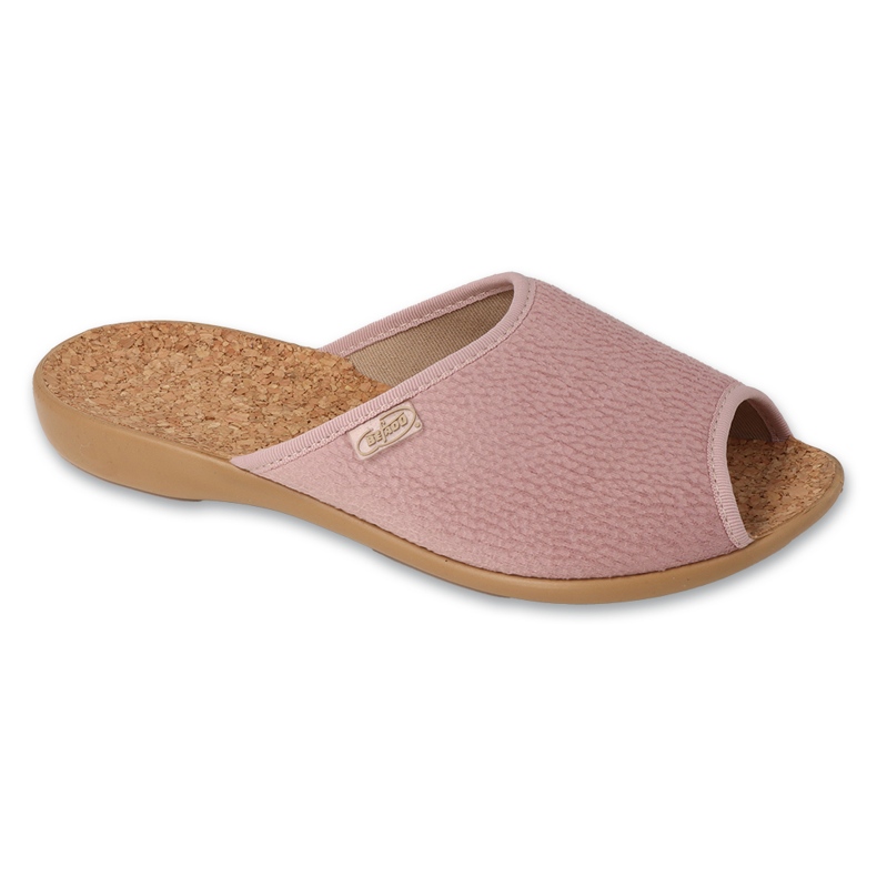 Befado naisten tossut korkkipohjallisella 254D164 pinkki vaaleanpunainen