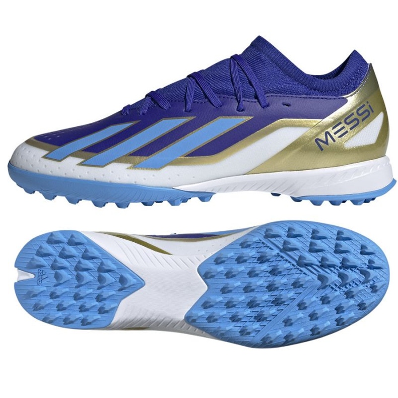 Adidas X Crazyfast League Messi Tf ID0718 kengät sininen