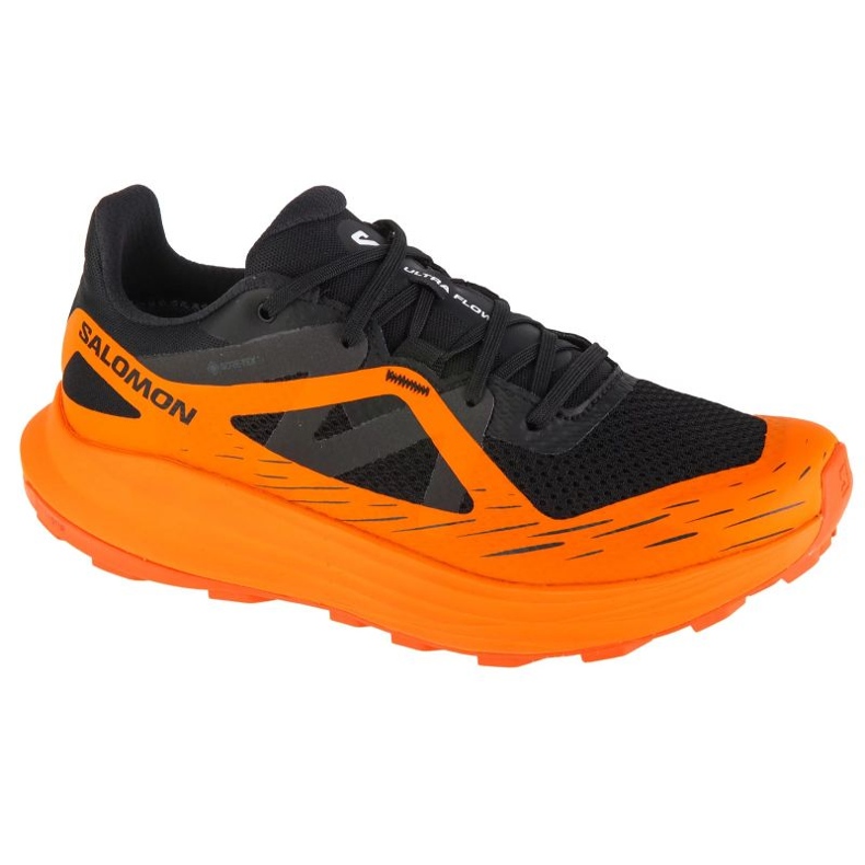 Salomon Ultra Flow GTX 474740 Mustaoranssikengät