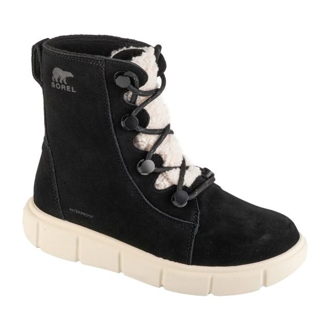 Sorel Explorer III Joan Cozy WP 2077981010 kengät musta