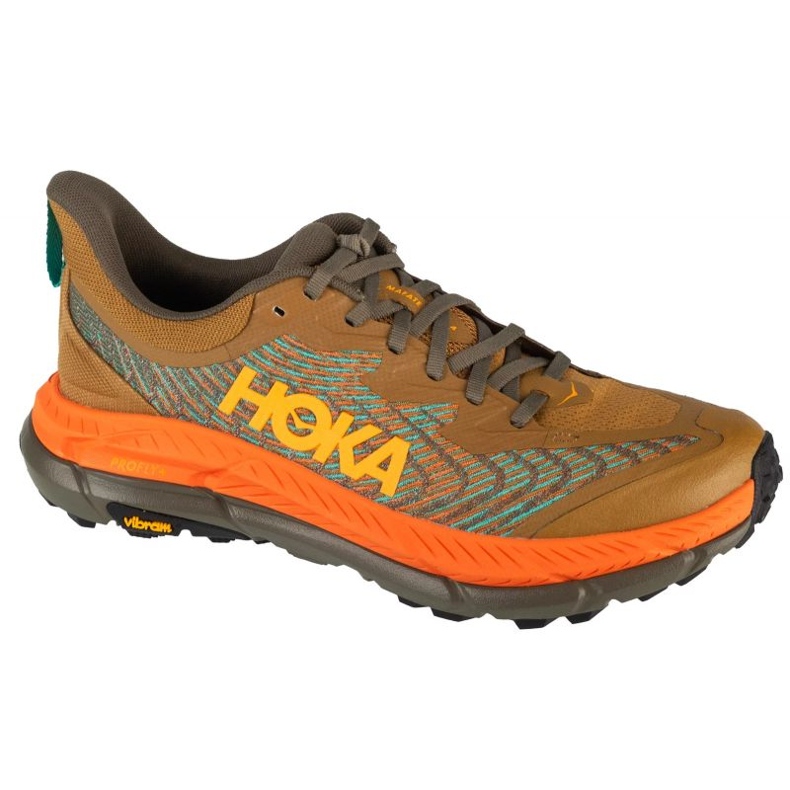 Hoka Mafate Speed ​​​​4 juoksukengät 1129930-AQL ruskea