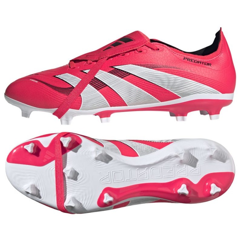 Adidas Predator League Ft FG/MG ID1319 kengät punainen