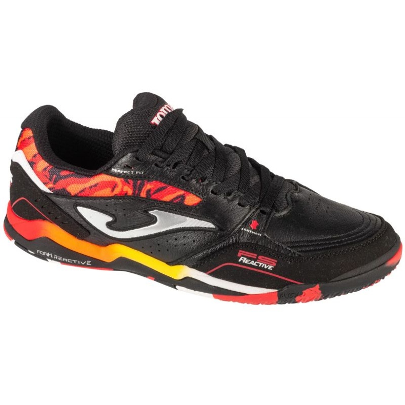 Joma FS Reactive 2401 FSW2401in Black Football Shoesissa musta