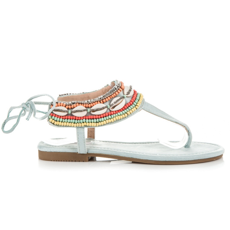 Vices Sidotut etnosandaalit sininen Vices Sidotut etnosandaalit sininen