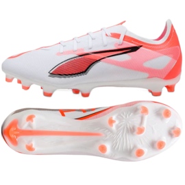 Puma Ultra 5 Match FG/MG 108166-01 Jalkapallokengät valkoinen