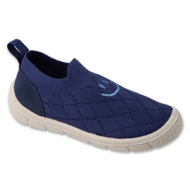 Befadon lasten tossut 102x032 laivastonsininen koristeella