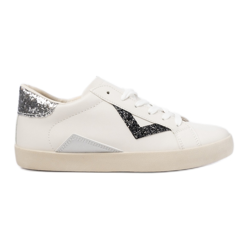 Naisten lenkkarit kimaltelevat musta