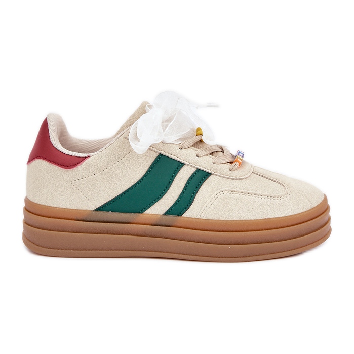 Naisten lenkkarit nastailla beige