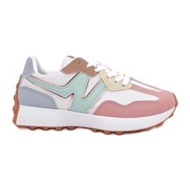 Lenkkarit lenkkarit urheilukengät multikolor vaaleanpunainen