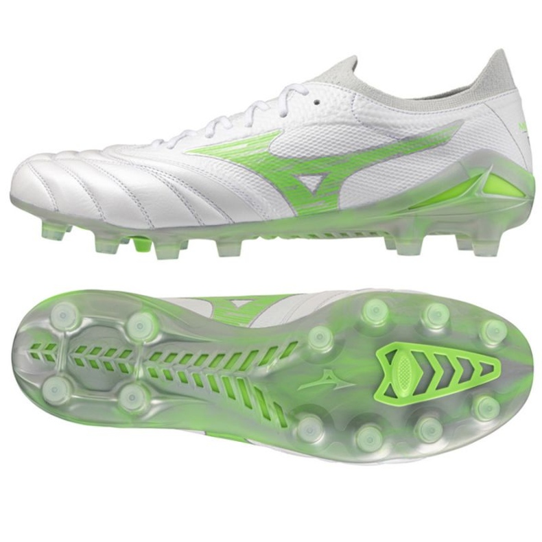 Mizuno Morelia Neo IV Beta Elite FG P1GA254237 kengät valkoinen