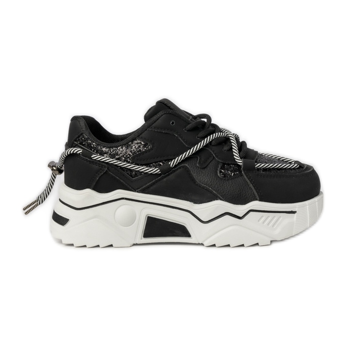 Naisten urheilun lenkkarit - musta