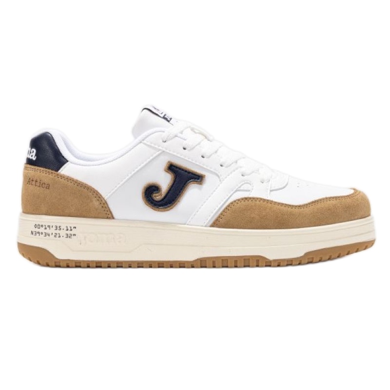 Joma c.attica miehet 2533 Valkoisen beige-urheilukengät valkoinen