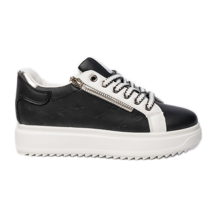 Naisten mustan urheilun lenkkarit