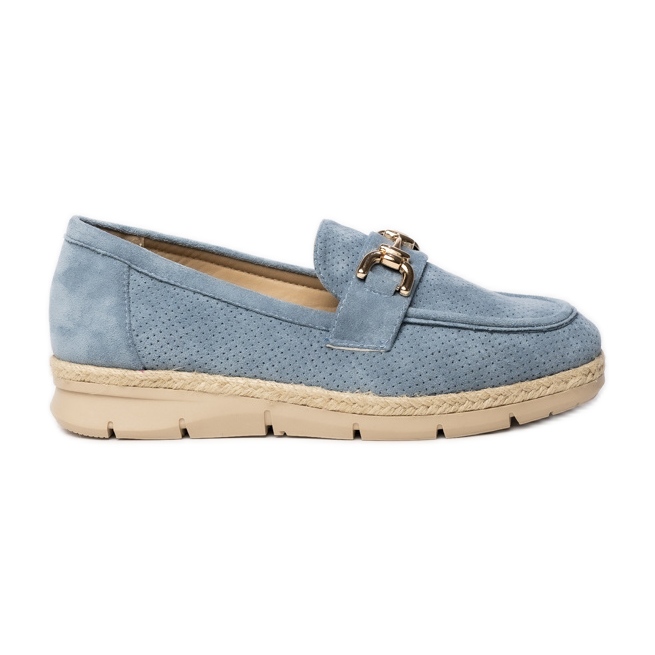 Rei'itetyt naisten leipomot sinisellä sisustuksella sininen