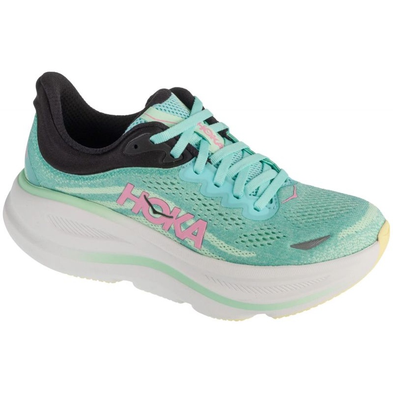 Hoka Bondi 9 1162012-BTF Hoka-juoksukengät vihreä