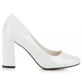 Seastar Pumput leveällä pylväällä valkoinen