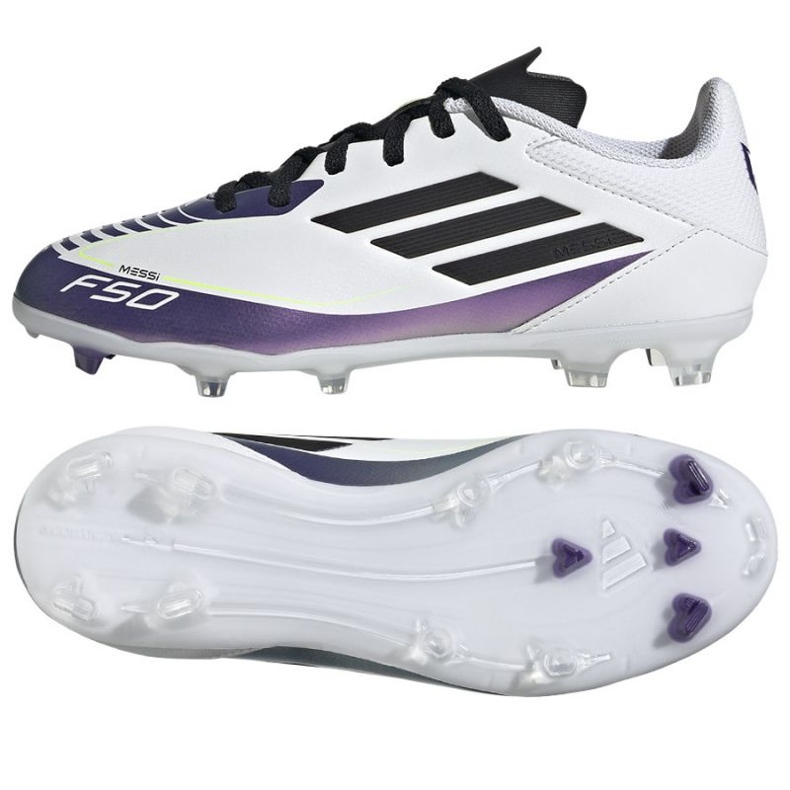 Adidas F50 League FG/MG IE9089 SHEGS valkoinen