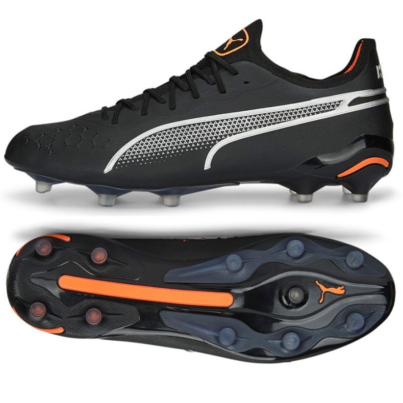 Puma King Ultimate FG/AG 107097 02 Mustat kengät