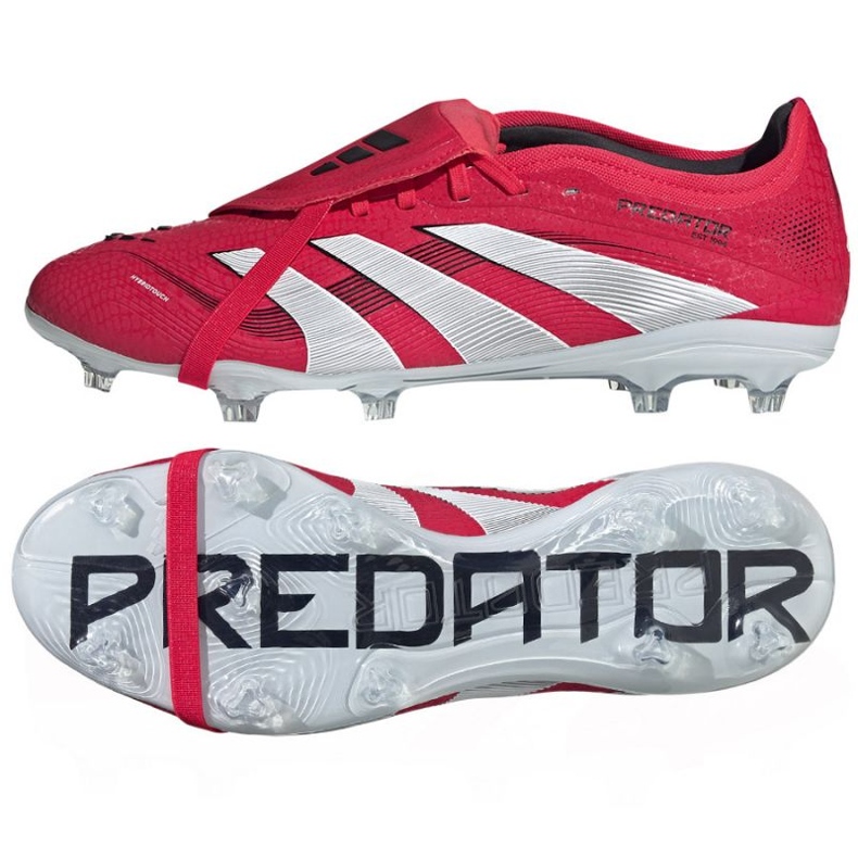 Adidas Predator Pro Ft FG JR0441 punaiset kengät punainen