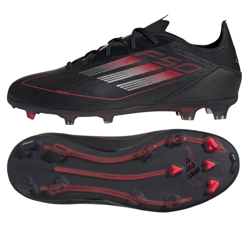 Adidas f50 pro fg if1304 mustat kengät