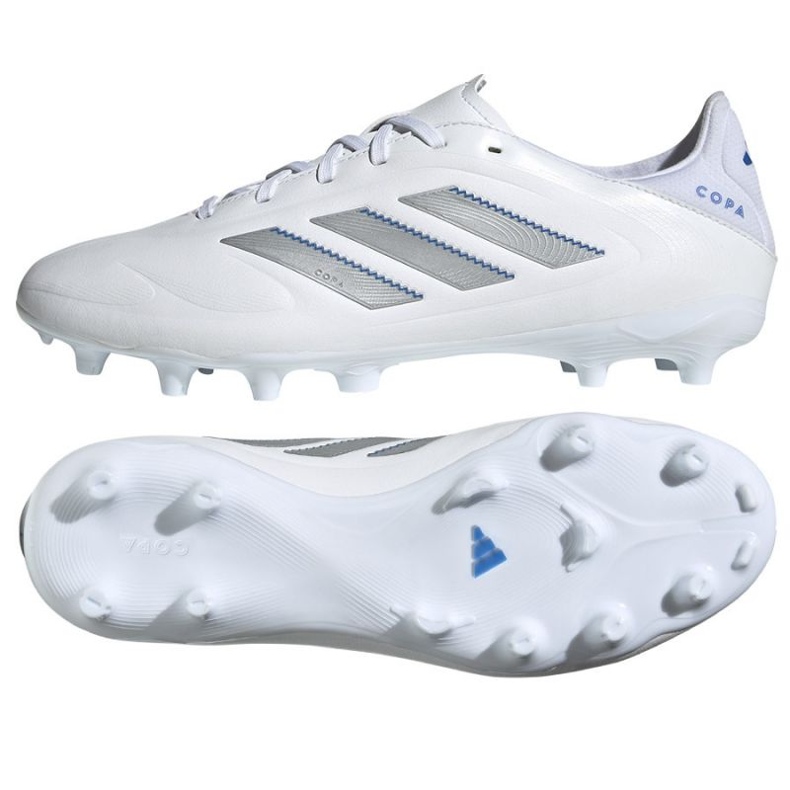 Adidas Copa Pure III League FG/MG ID9051 Valkoiset kengät valkoinen