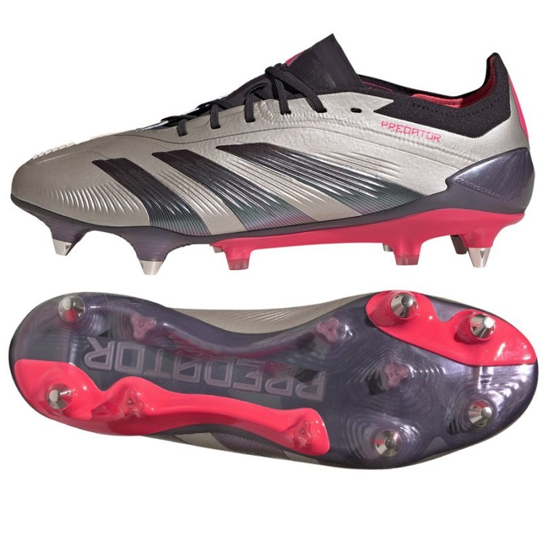 Adidas Predator Elite SG ID0913 kengät Harmaa-musta