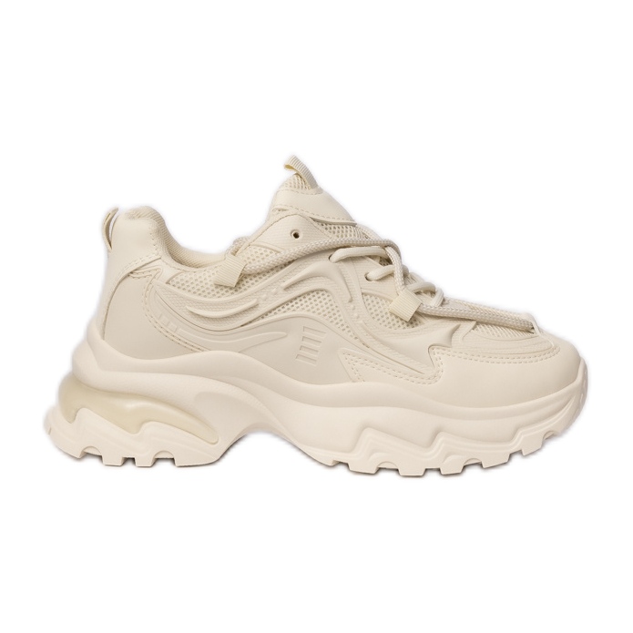 Naisten beige -urheilun lenkkarit