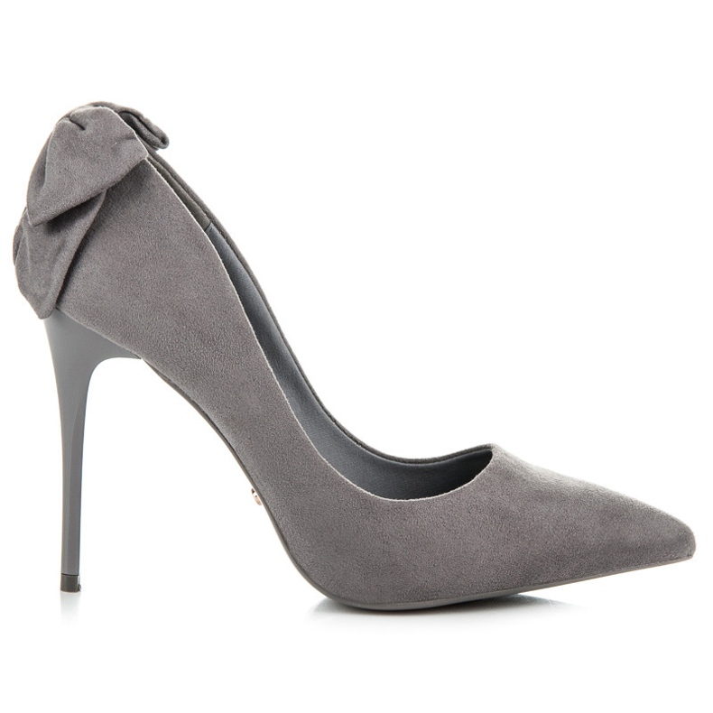 Seastar Korkokengät rusetilla harmaa