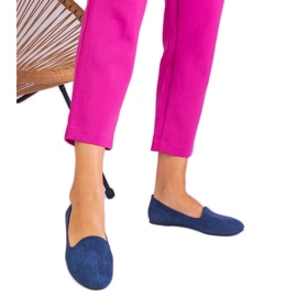 Merivoimien sininen klassinen balleriinit Ekozamszusta