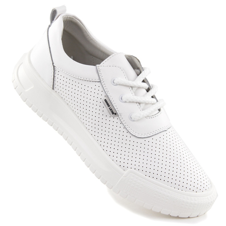 Valkoinen Sergio Leone SP-102 perfo